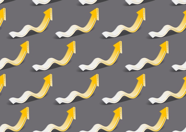 Fondo transparente de flechas, telón de fondo para sitio web o textil, cursores de divertidos dibujos animados, papel tapiz de vector o fondo de sitio web.