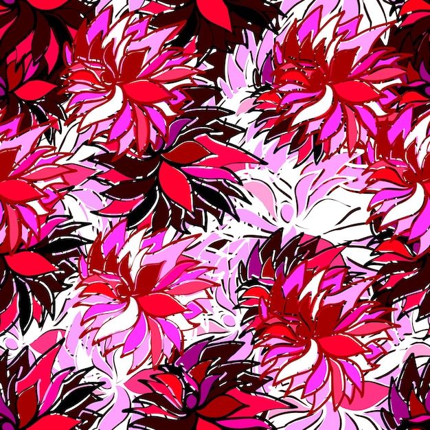 Vector fondo transparente floral