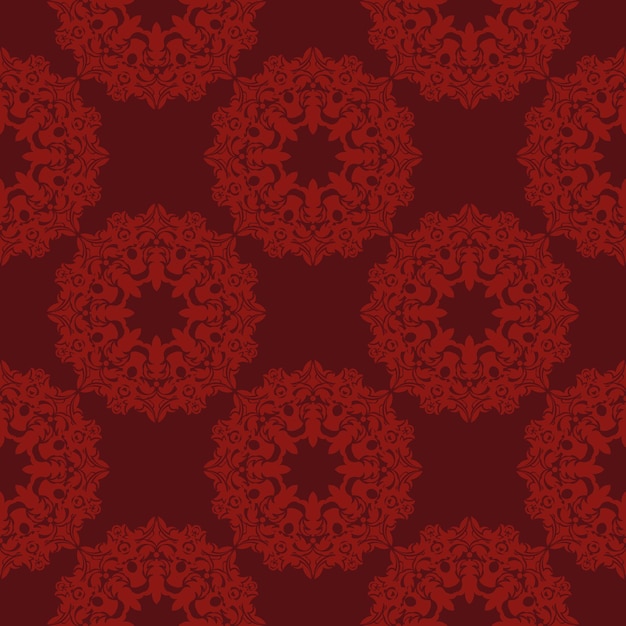 Fondo transparente con flores decorativas Diseño de México con eclosión manual Adorno boho étnico Textil Ilustración vectorial para diseño web o impresión