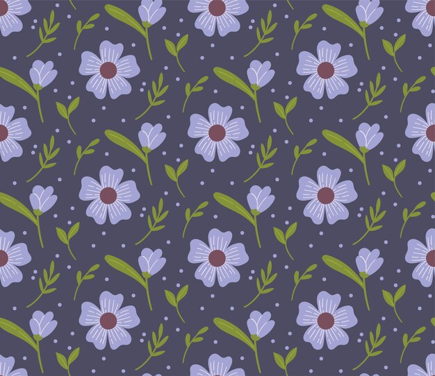 Fondo transparente de flores, motivo de tela de tema de la naturaleza, papel tapiz floral, elemento de libro de recuerdos