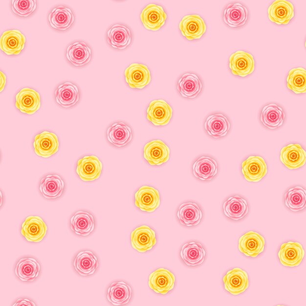 Fondo transparente de flores.