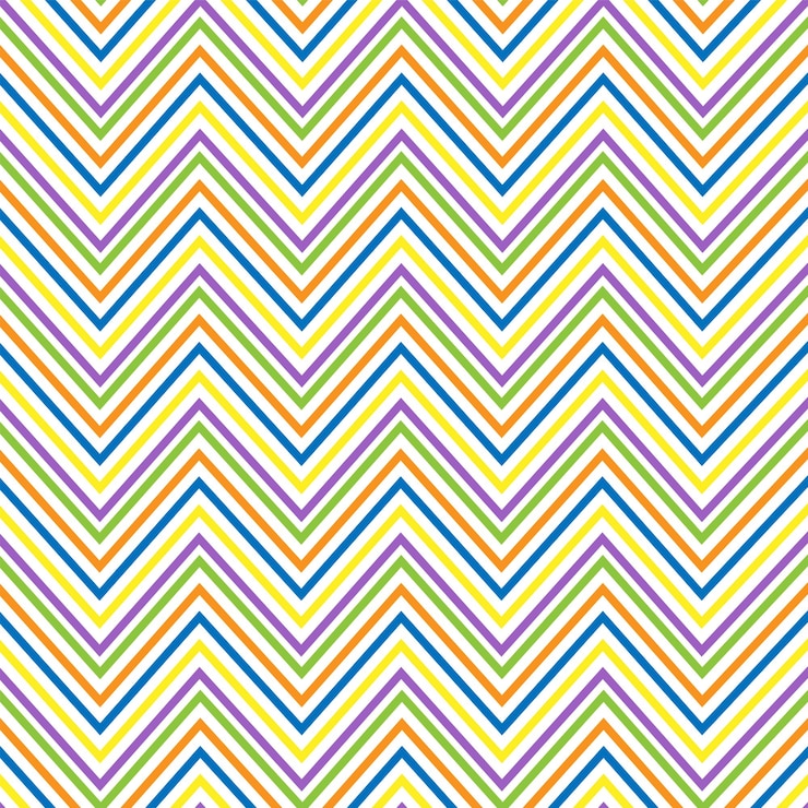 Vector fondo transparente con líneas de color rotas para la impresión y textura del diseño de embalaje