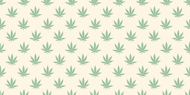 Fondo transparente de marihuana con patrón de hojas geométricas