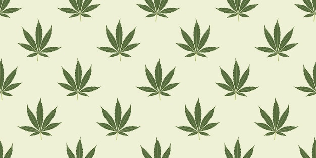 Fondo transparente de marihuana con patrón de hojas geométricas