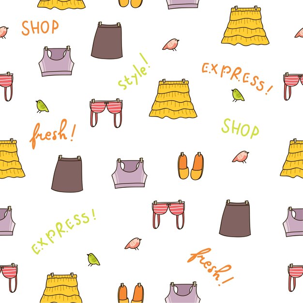 Fondo transparente de moda