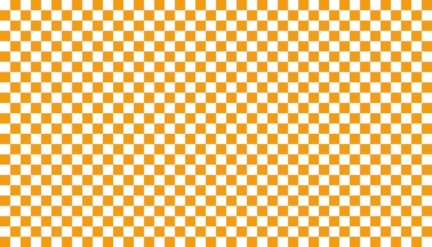 Fondo transparente naranja 4K con diseño de cuadrícula vacía en cuadros