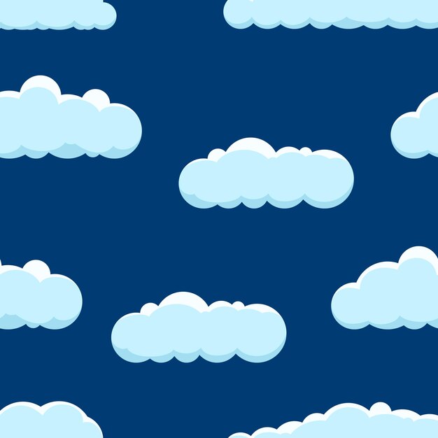 Fondo transparente con nubes