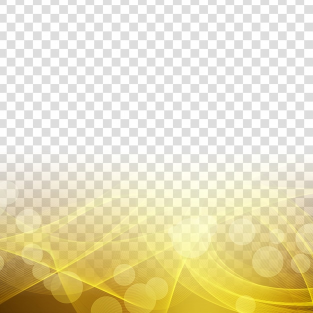 Fondo transparente de la onda elegante abstracto que brilla intensamente