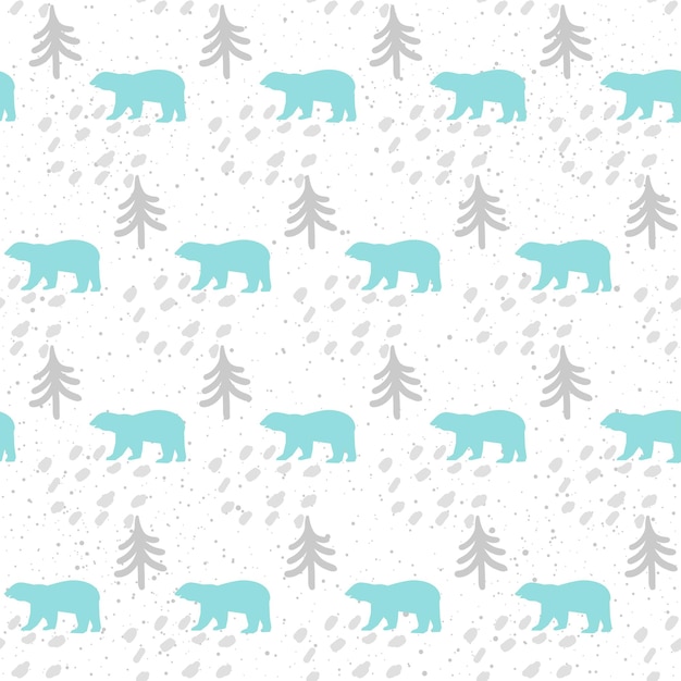 Fondo transparente de oso hecho a mano. Patrón abstracto de color azul, gris para tarjetas, invitaciones, fondos de pantalla, álbumes, álbumes de recortes, papel de regalo de vacaciones, telas textiles, prendas de vestir, camisetas, etc.