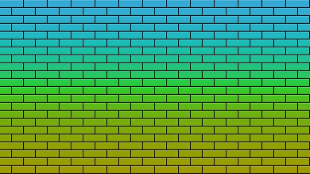 Fondo transparente de pared de ladrillo. Ilustración de patrón de textura vectorial
