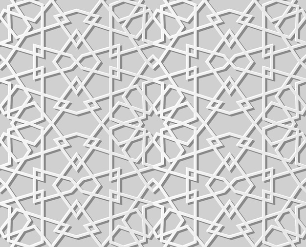 Fondo transparente de patrón de cruz de geometría de arte de papel blanco, fondo de patrón de decoración elegante para banner web