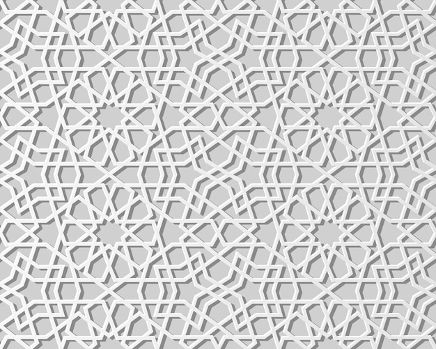 Fondo transparente de patrón de cruz de geometría de arte de papel blanco, fondo de patrón de decoración elegante para banner web