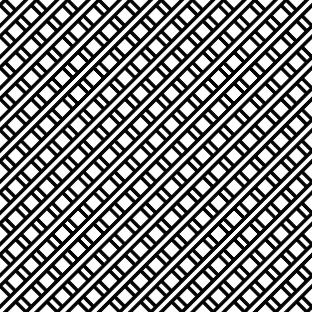 Fondo transparente de patrón de línea de rayas blanco y negro