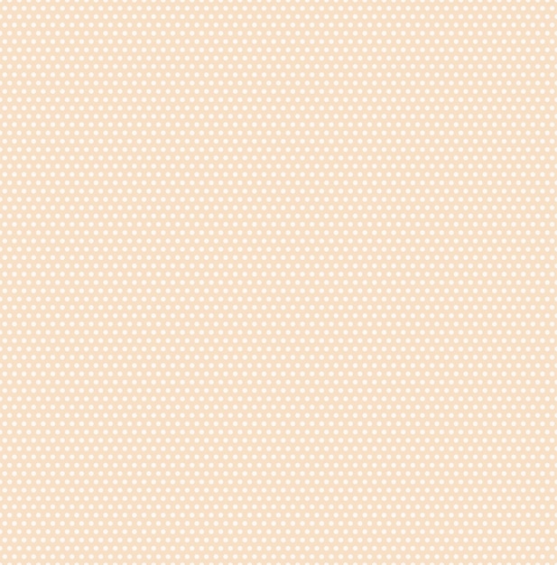 Fondo transparente de pequeños lunares de color naranja Tela de lunares Patrón de vector retro
