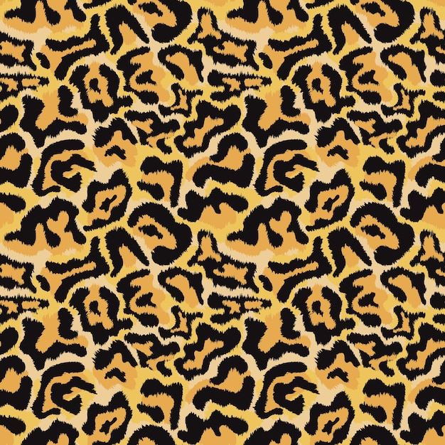 Fondo transparente de piel de leopardo
