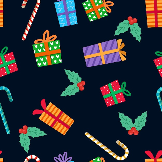 Fondo transparente de regalo de Navidad