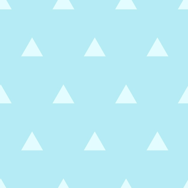Fondo transparente de Scrapbook Patrones de ducha de bebé azul Impresión linda con triángulo
