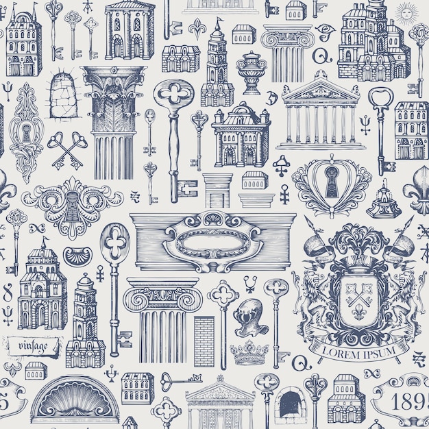 fondo transparente sobre el tema de la arquitectura