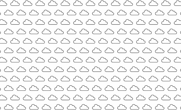 Fondo transparente con tema de clima y nubes.