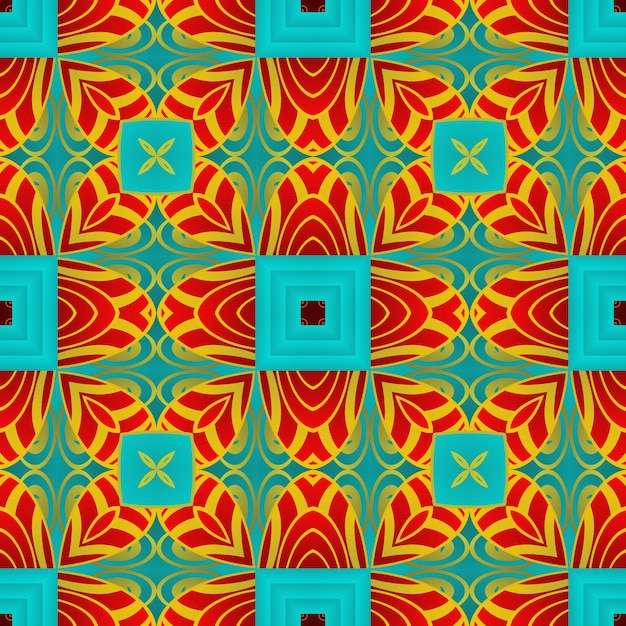 Fondo transparente con textura abstracta en colores azul y rojo