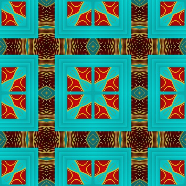 Fondo transparente con textura abstracta en colores azul y rojo