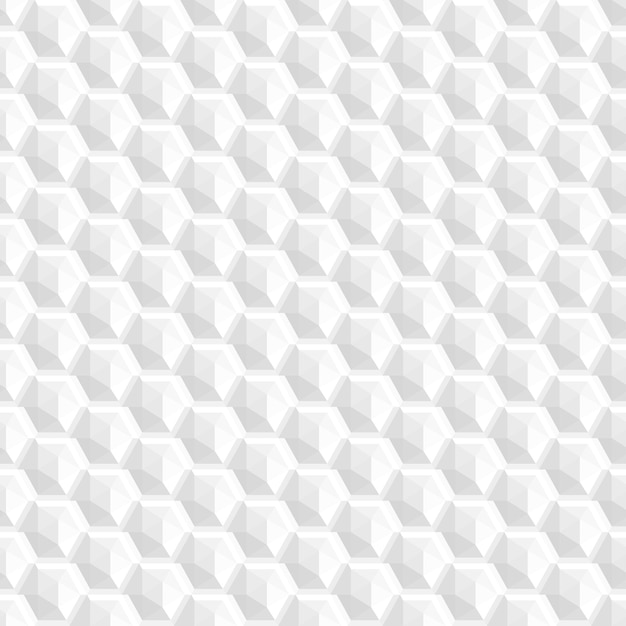 Fondo transparente de textura decorativa 3d con formas blancas