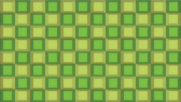 Fondo transparente de una variedad de cuadrados multicolores