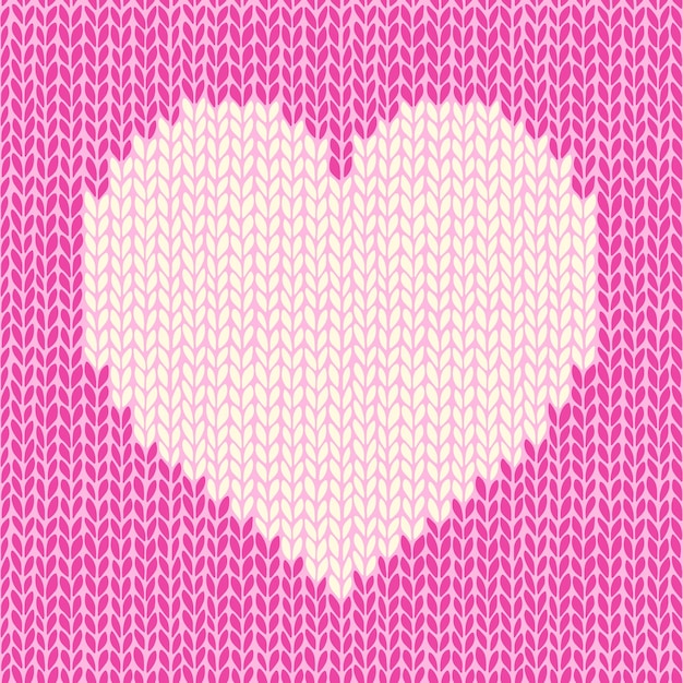 Fondo transparente de vector con corazón de punto