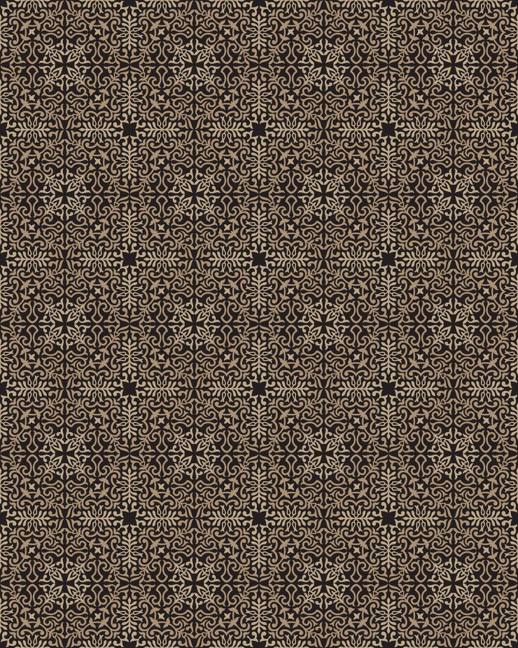 Fondo transparente de vector de papel tapiz de patrón vintage