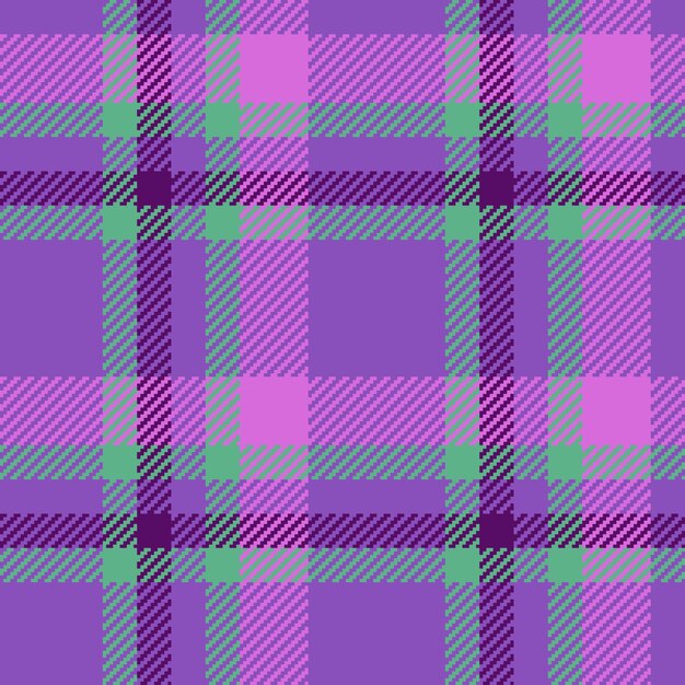 Fondo transparente de vector Patrón de tartán textil Textura tela escocesa cheque