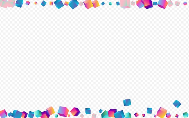 Fondo transparente de vectores de polígono brillante