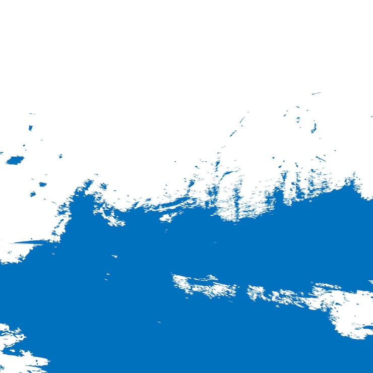 Vector fondo de trazo de pincel azul marino salpicaduras de tinta azul en el fondo fondo del pincel para la pintura de papel tapiz
