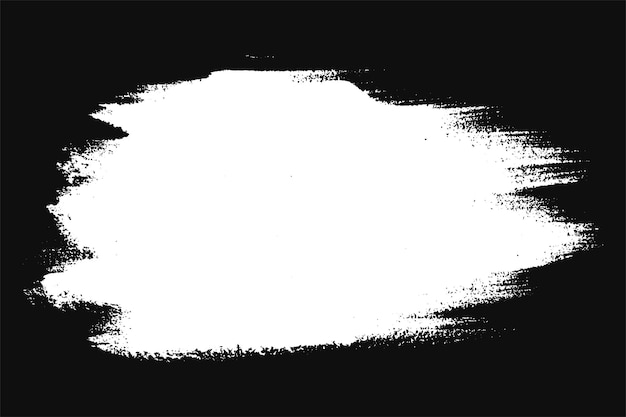 Fondo de trazo de pincel de color blanco grunge