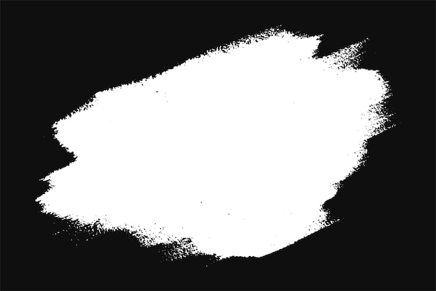 Fondo de trazo de pincel de color blanco grunge