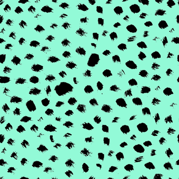 Fondo de trazos de pincel abstracto hecho a mano de vector transparente