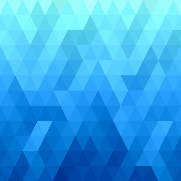 Vector fondo triangular del polígono