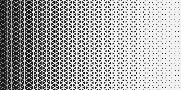 Fondo triangular Tecnología geométrica vectorial fondo abstracto