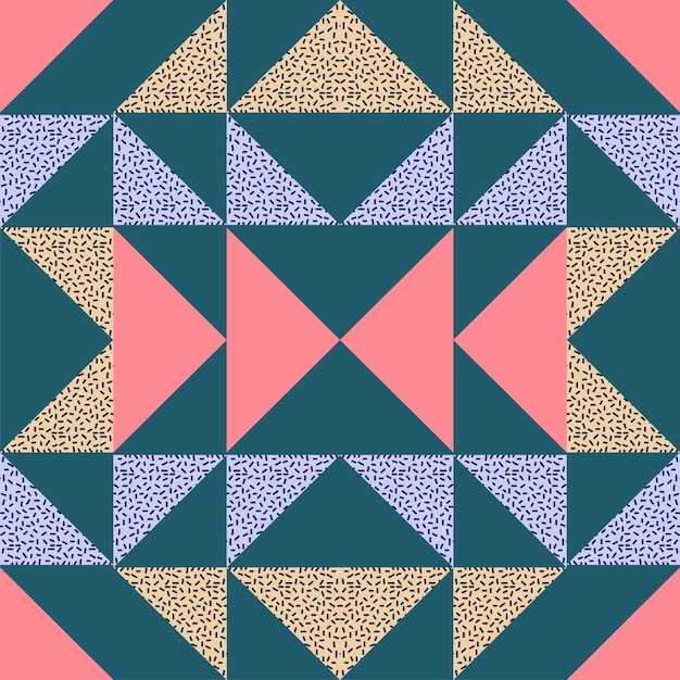 Fondo de triángulo geométrico abstracto sin fisuras.