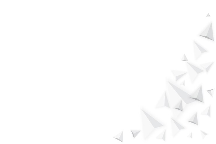 Vector fondo del triángulo geométrico abstracto
