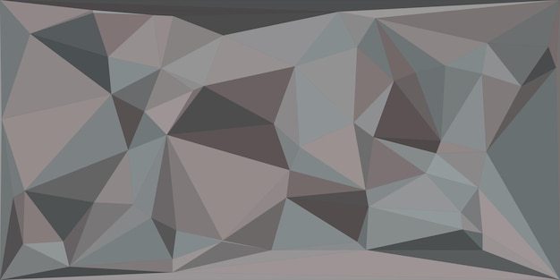 Fondo de triángulo geométrico gris abstracto Ilustración vectorial
