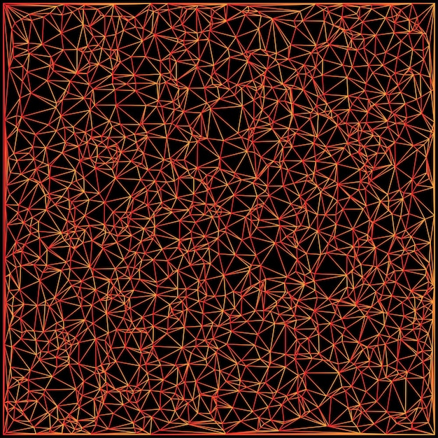 fondo de triángulo geométrico retro creativo y colorido