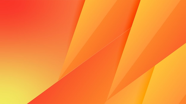 Fondo de triángulo naranja abstract colorido con línea diagonal de luz de movimiento de velocidad