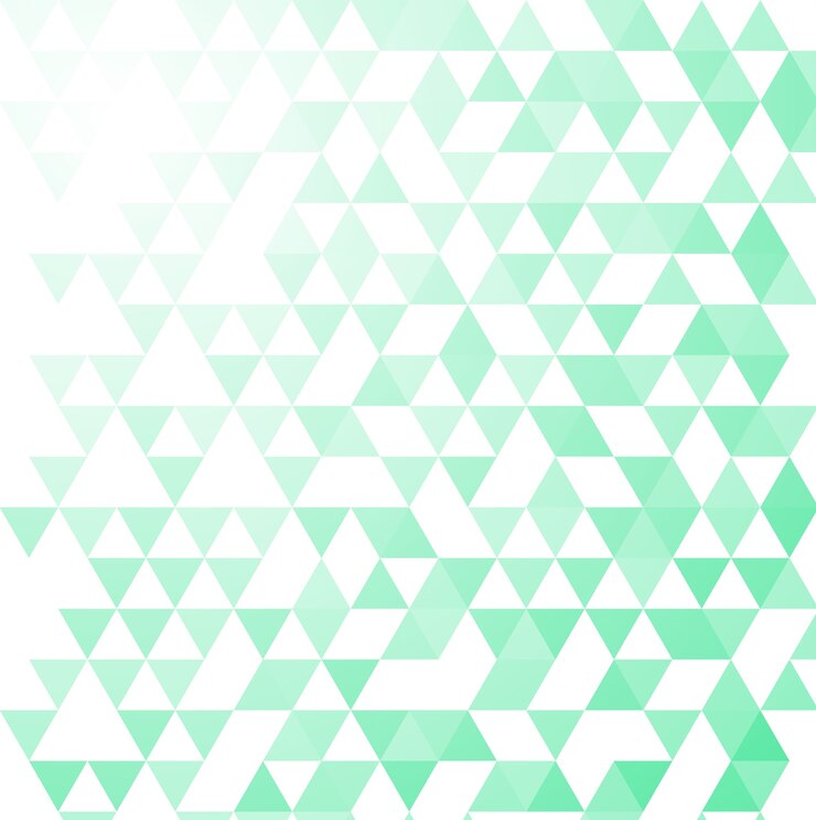 Vector fondo de triángulo verde y blanco