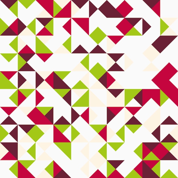 Fondo de triángulos de colores abstractosDiseño de plantilla para folletocartelbannercartel