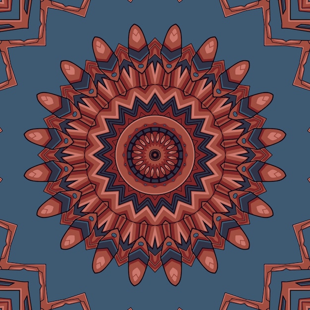 Fondo tribal étnico abstracto vintage de patrones sin fisuras
