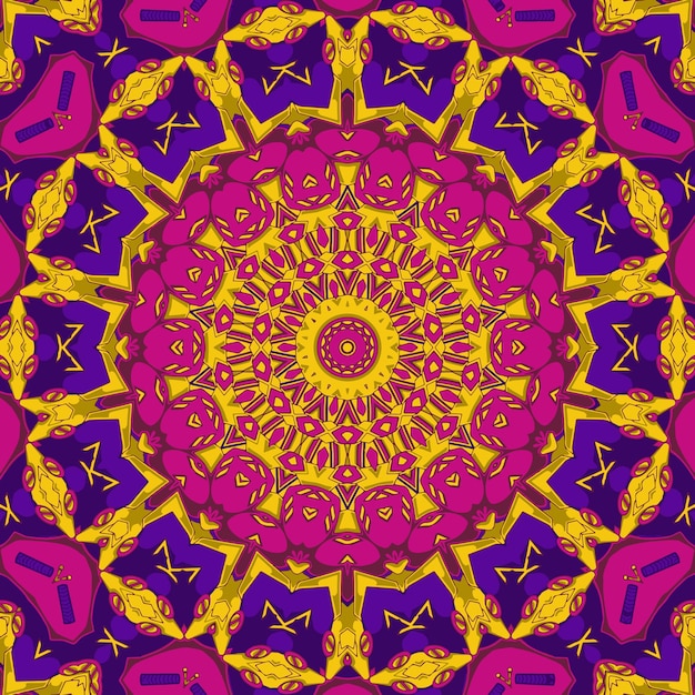 Fondo tribal étnico abstracto vintage de patrones sin fisuras