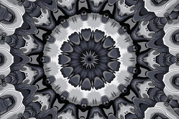 Fondo tribal étnico caleidoscópico geométrico festivo