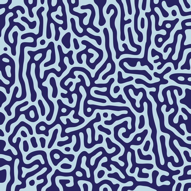 Vector fondo de turing coloreado
