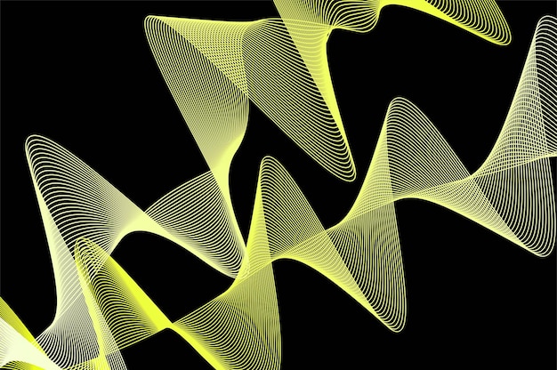 Fondo usando líneas sinuosas