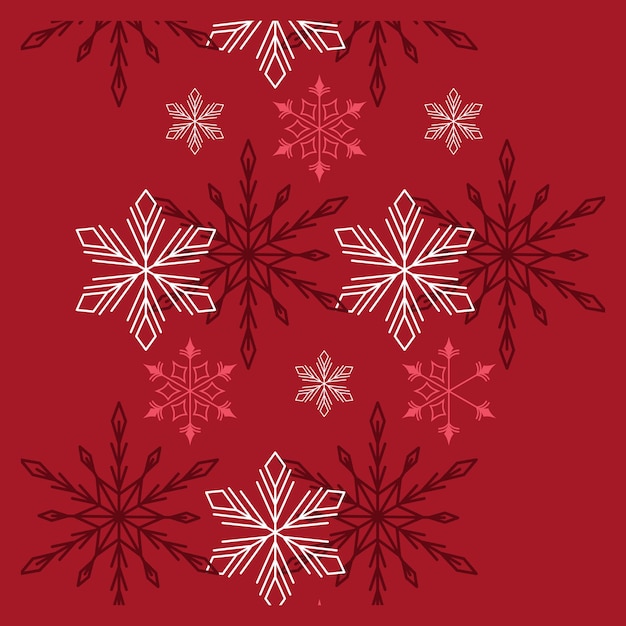 Fondo de vacaciones abstracto rojo y blanco para la decoración de la celebración de Navidad